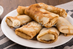 Блины с куриной печенью замороженные